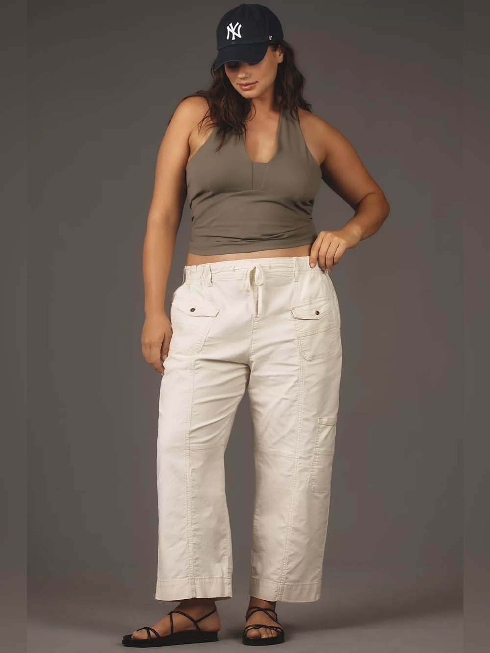 Anthropologie Pilcro Utility Drawstring Pants